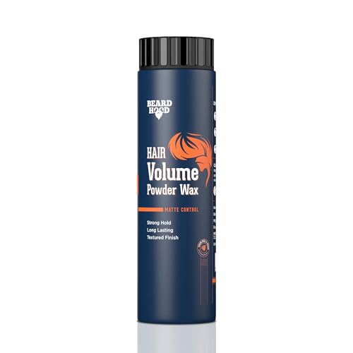 Beardhood Hair Volumizing Powder | 10g | Hair Powder for Men, Hair Wax Powder, Strong Hold, Matte Finish Styling Natural & Zero Toxin Styling Powder for All Types, Vegan, Non-Oily & Greasy Look - Image 1