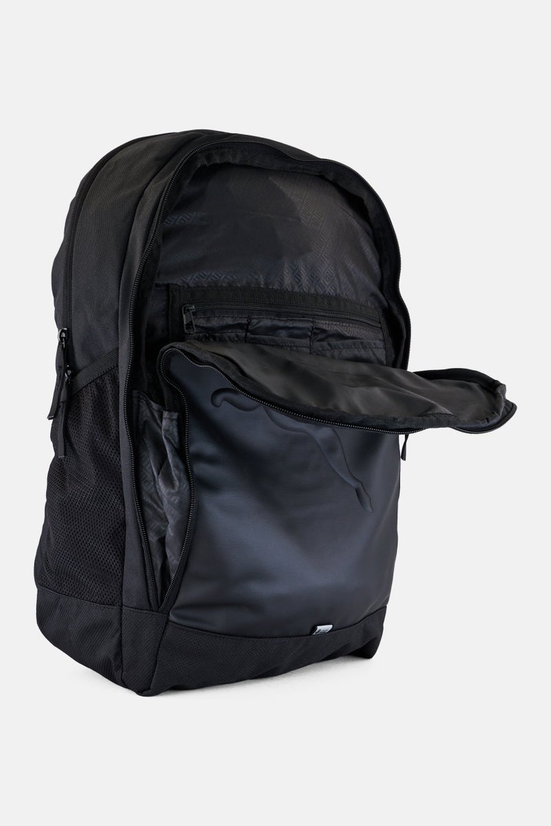 PUMA Men Brand Logo Backpack, Black - Image 2