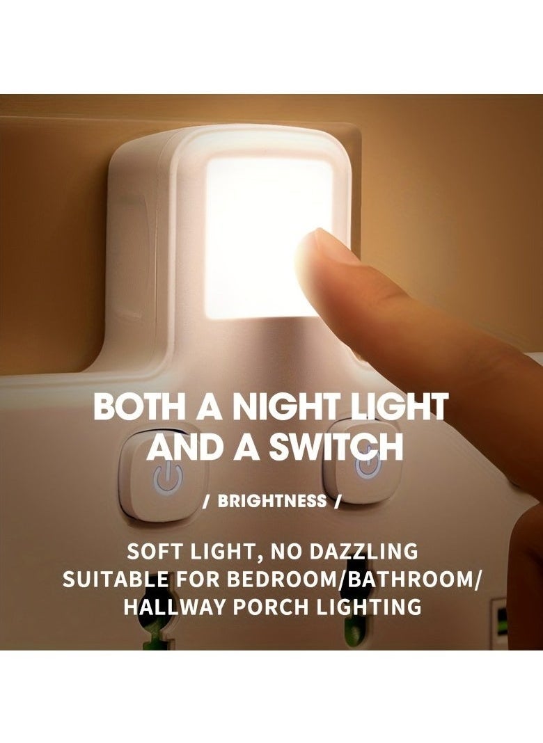 Generic British Standard Plug Wall-mounted Independent Switch Power Socket With 3 Sockets, 2 USB Ports, And 1 Type C  - Image 5