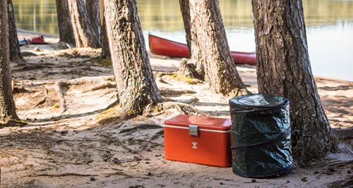 Coghlan's Mini Pop-Up Lightweight Trash Can – Collapsible Waste Bin for Camping, Hiking, Travel, and Outdoor Use – Portable, Durable, and Easy to Store – 14 Gallon - Image 2
