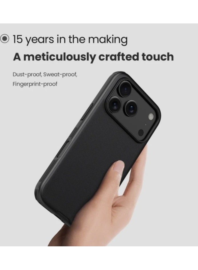 NILLKIN SUPER FROSTED FOR IPHONE 17 ProMax - BLACK - Image 3