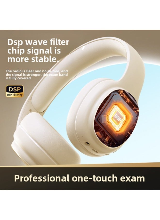 Generic - English CET-4 And CET-6 Listening Headset CET-4 FM CET-6 46 Bluetooth College Student Examination CET-3-Color:Package 1 Headphones + Multifunctional Cable - Collect And Purchase To Get Digital Real Questions (please Contact Customer Service For Group Purchases) - Image 1