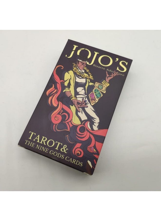 JOJO - Adventure Anime Tarot 31 Jojo Anime Tarot Cards Jojo Bizarre Adventure Board Game Divination Entertainment Party Board Game - Image 1