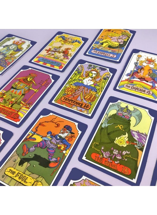 JOJO - Adventure Anime Tarot 31 Jojo Anime Tarot Cards Jojo Bizarre Adventure Board Game Divination Entertainment Party Board Game - Image 1