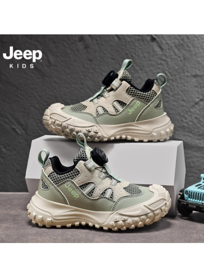 Jeep KIDS Children's Breathable Single Mesh Soft Soled Running Shoes - Image 4