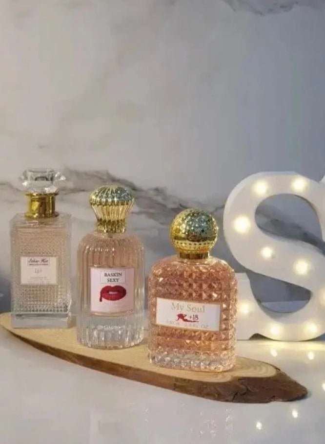 giving love Offering a set of 3 special and pleasant pheromone perfumes