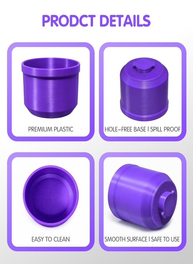 Woorhive Cup Holder Replacement for Safety 1st Grow and Go & EverFit, Maxi-Cosi Pria, Cosco All-in-One Car Seats (Model #C6577), 3 Colors Available - Single Cup Holder, Purple - Image 3