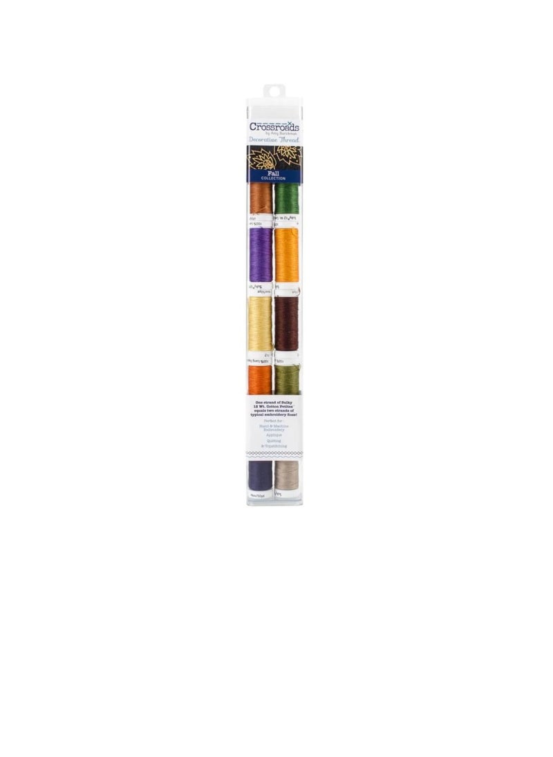 Crossroads Crossroads Sulky Cotton Petites 12 Weight 10/Pkg Fall Collection  - Image 3