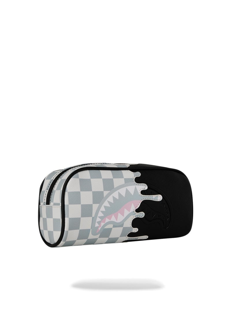 SPRAYGROUND CREAM CHECK SIDE DRIP POUCH - Image 2
