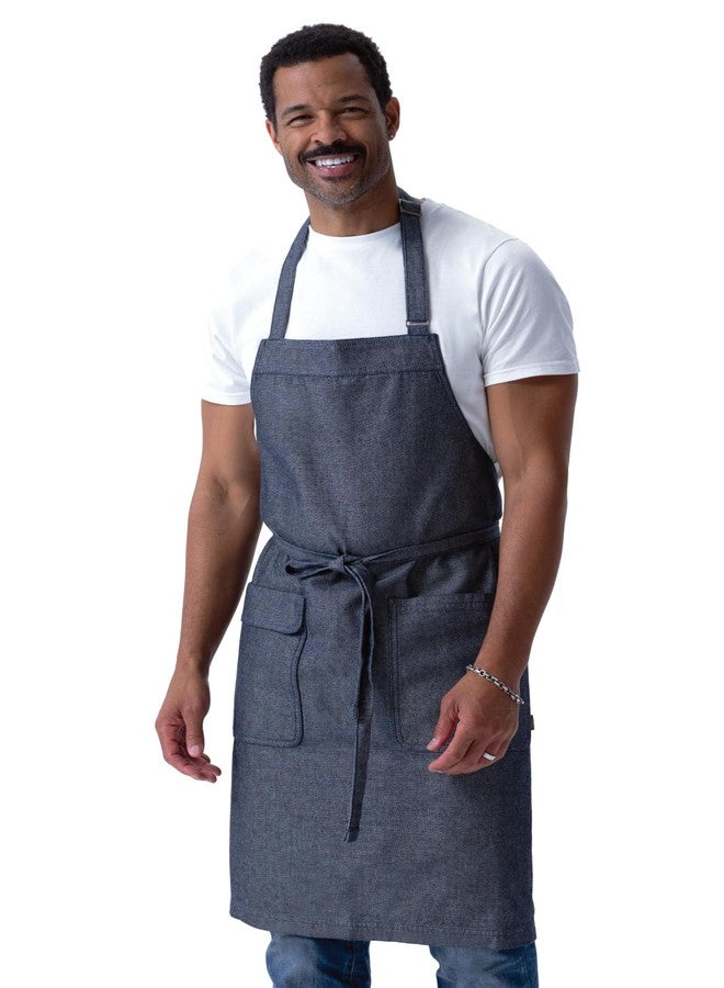 Chef Works Unisex Utility Bib Apron - Image 1