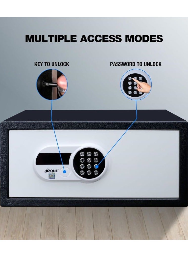 أوزون او لاب توب 24.50 لتر خزنة رقمية | مثالي للمنزل والمكتب واستخدام الفندق والمستندات النقدية | بواسطة الأوزون الهند - Image 4
