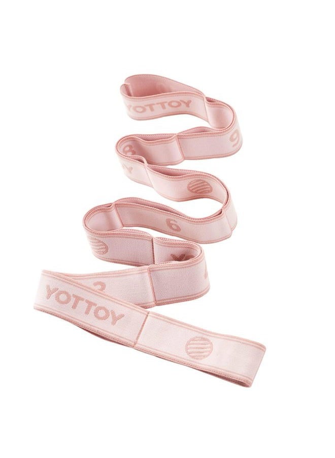 YOTTOY Versatile Yoga Strap and Resistance Bands Bundle - Stretch Bands for Exercise with 10 Loops, Workout Bands Resistance for Training, Stretching Exercises, and Physical Therapy - Image 1