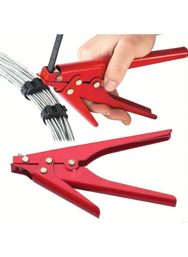 مسدس أربطة الكابلات الأوتوماتيكي متغير مع قاطع - أداة متكاملة لشد وقص أربطة الربط - Image 2