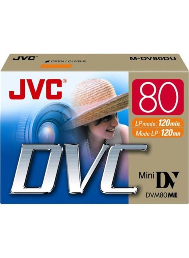 JVC Mdv80Du 80-Minute Mini Digital Video Tape (Discontinued by Manufacturer) - Image 1