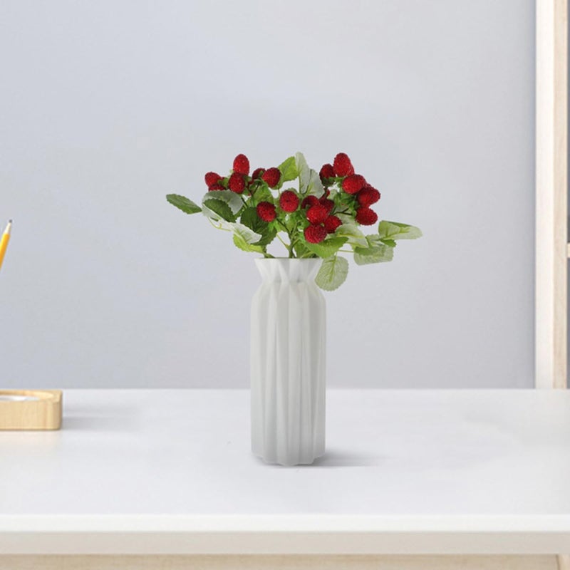 6pcs Red Simulation Waxberry Branches Artificial Berry Stems Faux Bayberry Fruit Models for Home Kitchen Party Décor - Image 5
