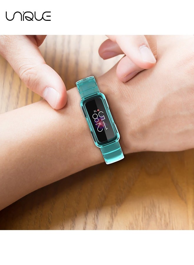 Unique - 3 Pcs Replacement Strap Compatible with Fitbit Ace 3/Ace 2/Luxe/Inspire 2/Inspire/Inspire HR Bands for Kids,Silicone Wristband Waterproof Adjustable Bracelet Watch Band for Fitbit Ace 3 Boys Girls - Image 1
