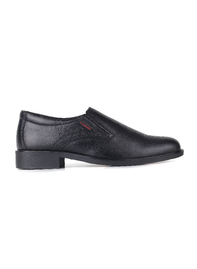 Red Chief Black High Ankle Slip On Formal Shoe - Rc3502 001 - Image 1