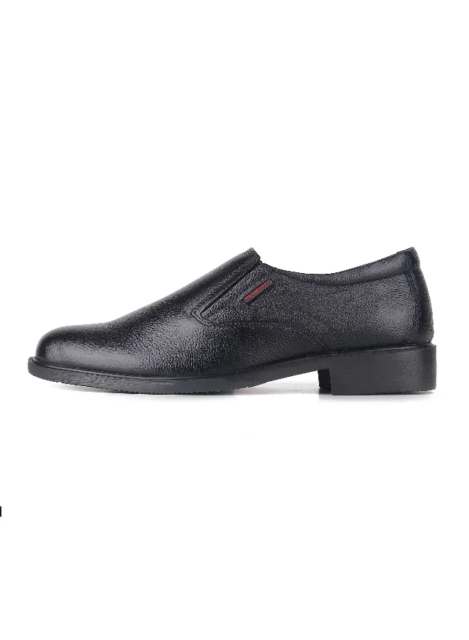 Red Chief Black High Ankle Slip On Formal Shoe - Rc3502 001