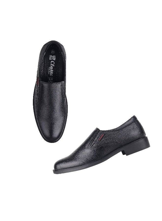 Red Chief Black High Ankle Slip On Formal Shoe - Rc3502 001 - Image 3