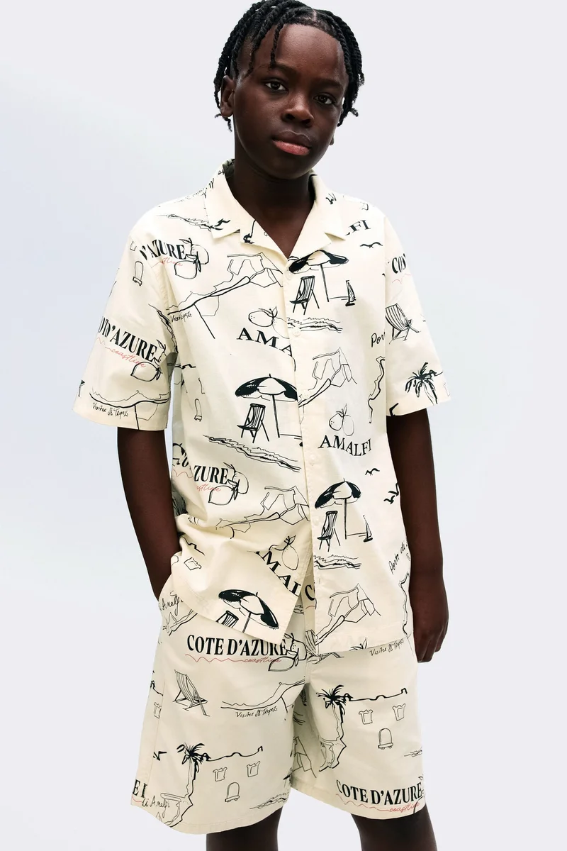 H&M Cotton resort shirt