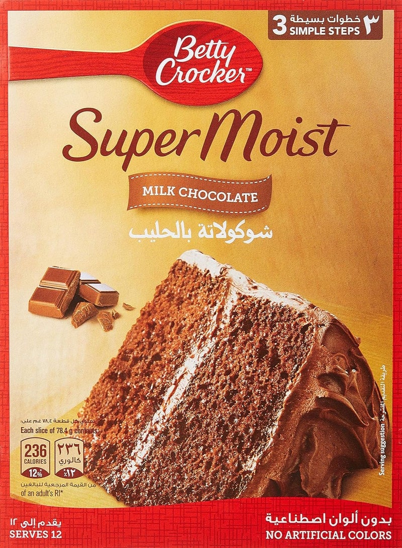 بيتي كروكر خليط الكيك شوكولاتة بالحليب 500 جرام