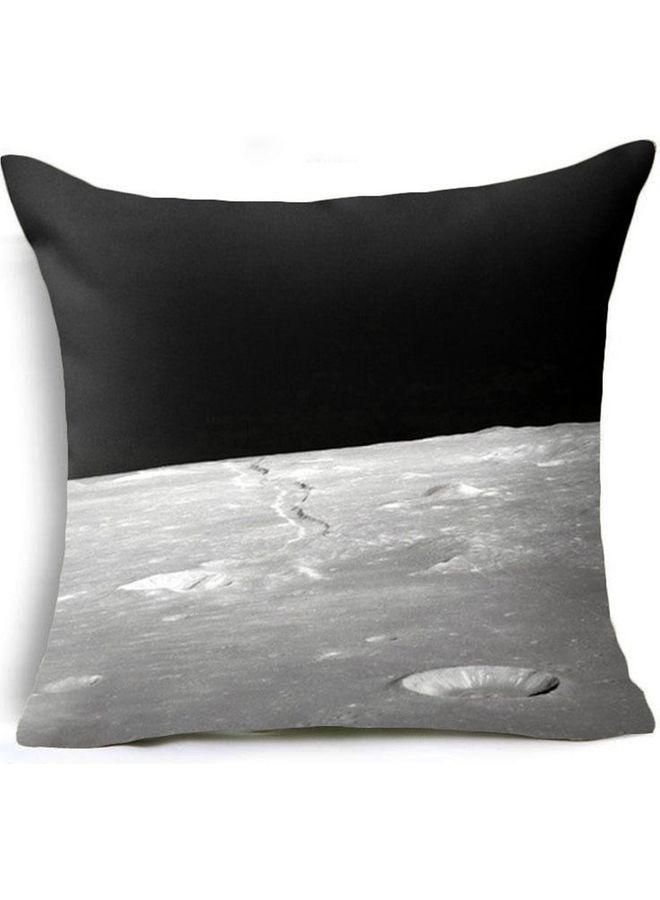 NIBEMINENT Decorative Cushion Cover Black/Grey 45x45cm