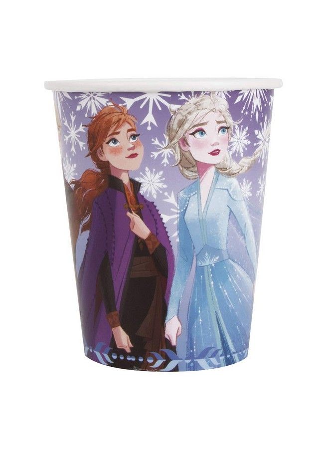 Unique Disposable Paper Cups 9 Oz Disney Frozen 2 8 Pcs - Image 2