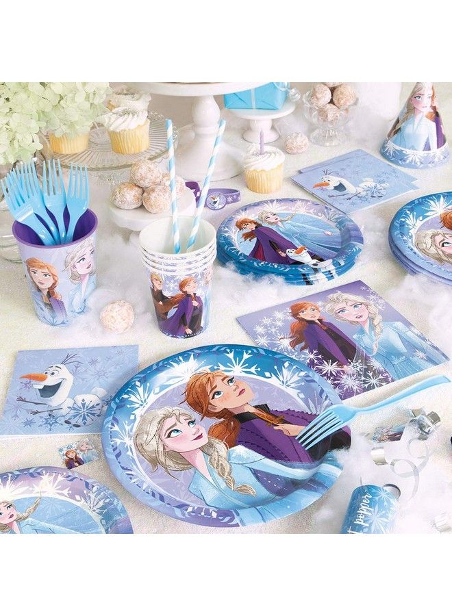 Unique Disposable Paper Cups 9 Oz Disney Frozen 2 8 Pcs - Image 3