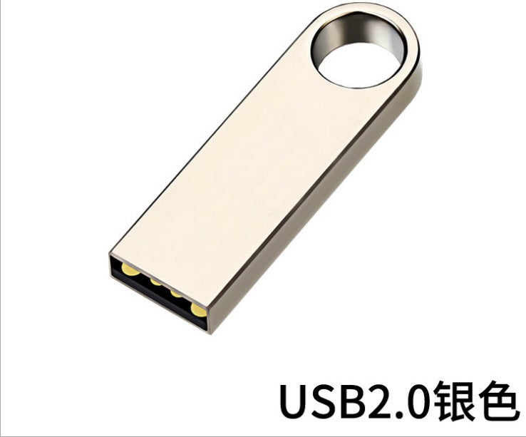 Gift Business 2.0 Metal Usb Flash Drive Creative Usb Flash Drive High-Speed Metal Texture Office Usb - Image 1