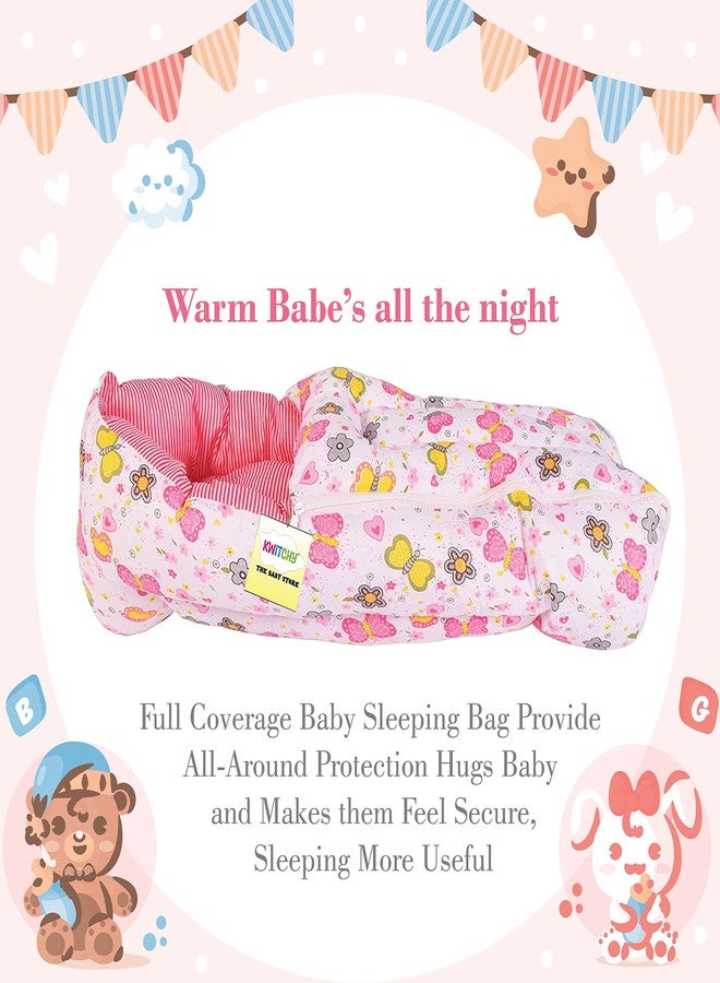 Kwitchy حقيبة حمل الأطفال حديثي الولادة من كويتشي (من 0 إلى 6 أشهر)، لون وردي، قطن، قابلة للتهوية، قطعة واحدة - Image 3