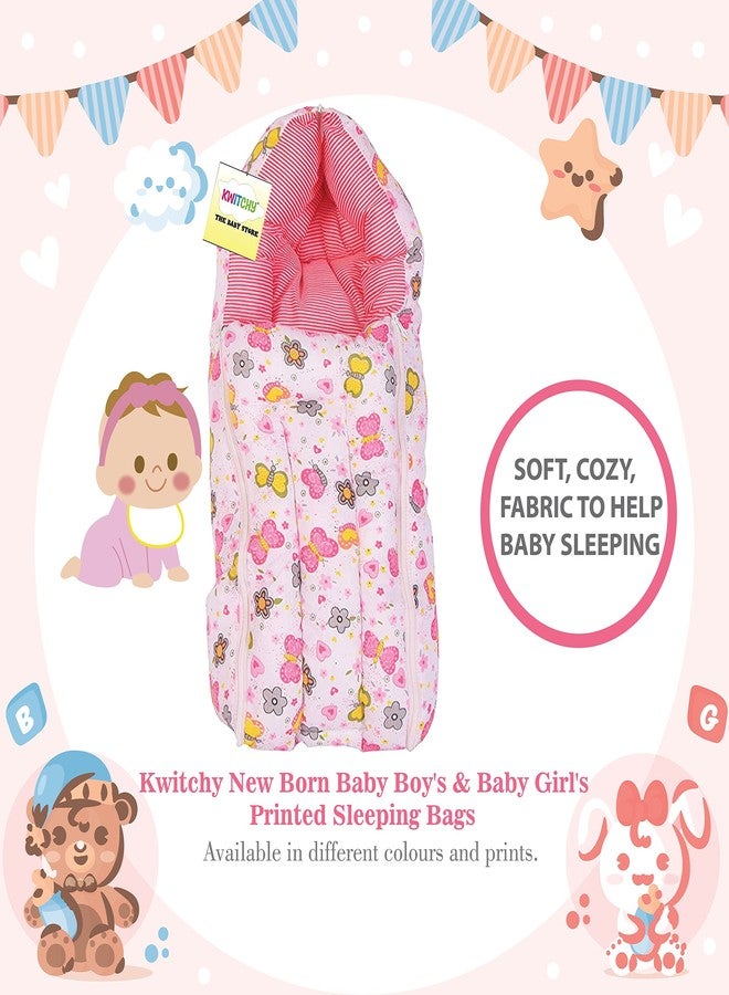 Kwitchy حقيبة حمل الأطفال حديثي الولادة من كويتشي (من 0 إلى 6 أشهر)، لون وردي، قطن، قابلة للتهوية، قطعة واحدة - Image 2