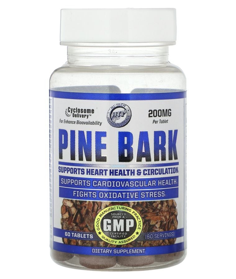hi tech pharmaceuticals Pine Bark 200 mg 60 Tablets