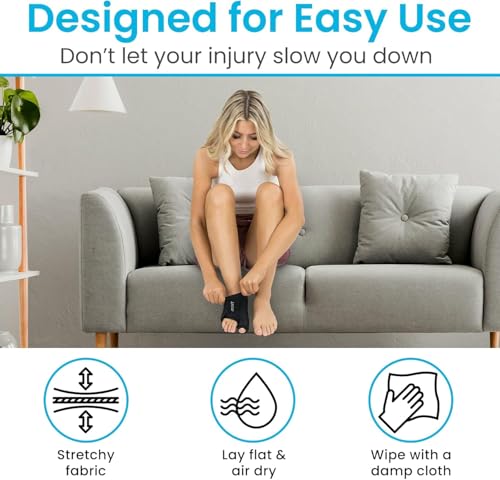 Arctic Flex Foot Ice Pack (Pair) Toe Wrap for Bunion, Plantar Fasciitis, Hallux Valgus, Gout, Swelling & Injuries - Cold & Heat Gel Therapy for Joint Pain Relief & Feet Recovery - Reusable Compression - Image 5