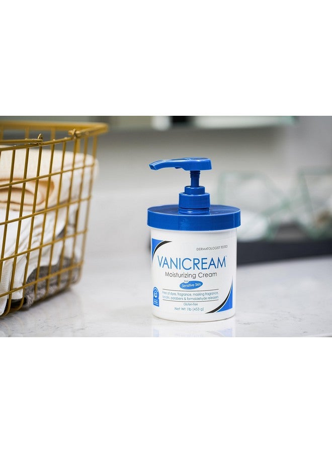 Vanicream Moisturizing Skin Cream with Pump Dispenser - 16 fl oz (1 lb) - Moisturizer Formulated Without Common Irritants for Those with Sensitive Skin - Image 5