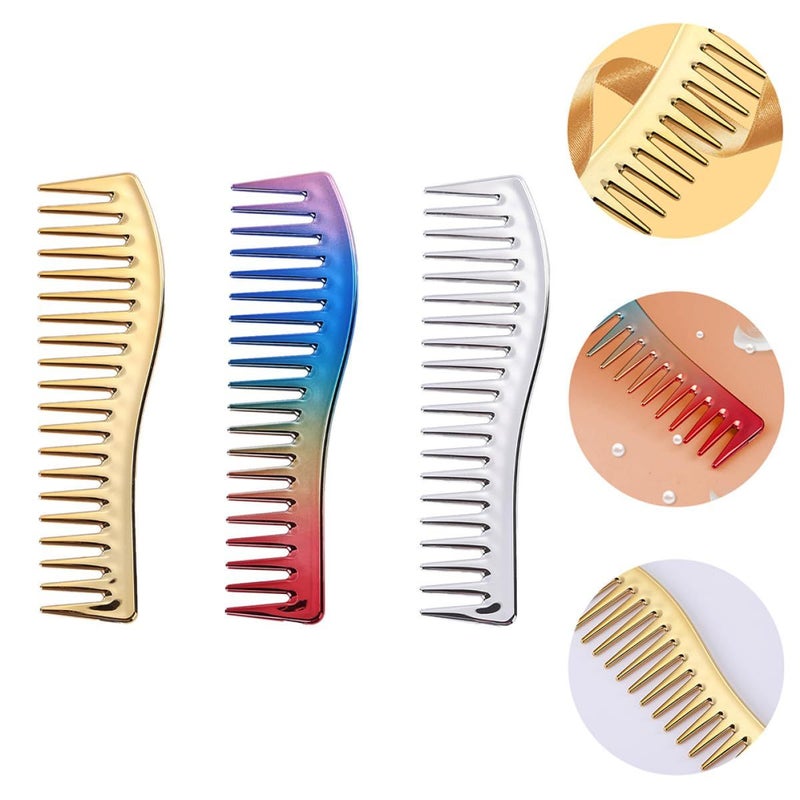 3 Piece Professional Barber Comb Set Large Teeth Detangling Styling Tool For Men Salon - Image 4
