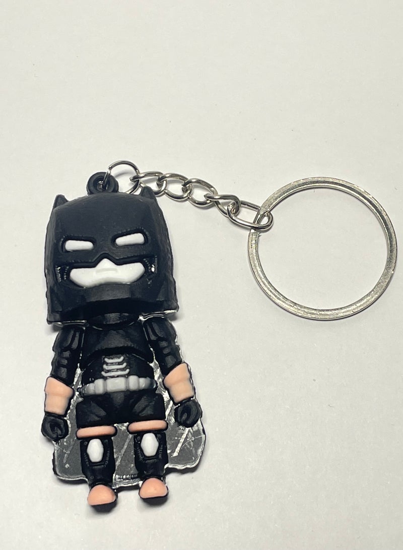Generic Distinctive cartoon keychain distinctive accessory keychain with Marvel Batman character design that fits with car keys wallet and bag wonderful and beautiful gift - Image 3