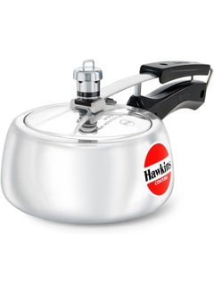 Hawkins 1.5 لتر وعاء ضغط من الألمنيوم غطاء داخلي كونتورا 1.5 لتر فضي Hc15 1.5 لتر فضي  - Image 1