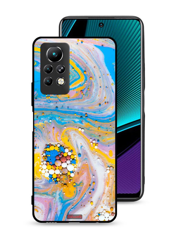 Tolwak Infinix Note 11 Pro Protective Case Cover Gems Colorful Abstraction - Image 1