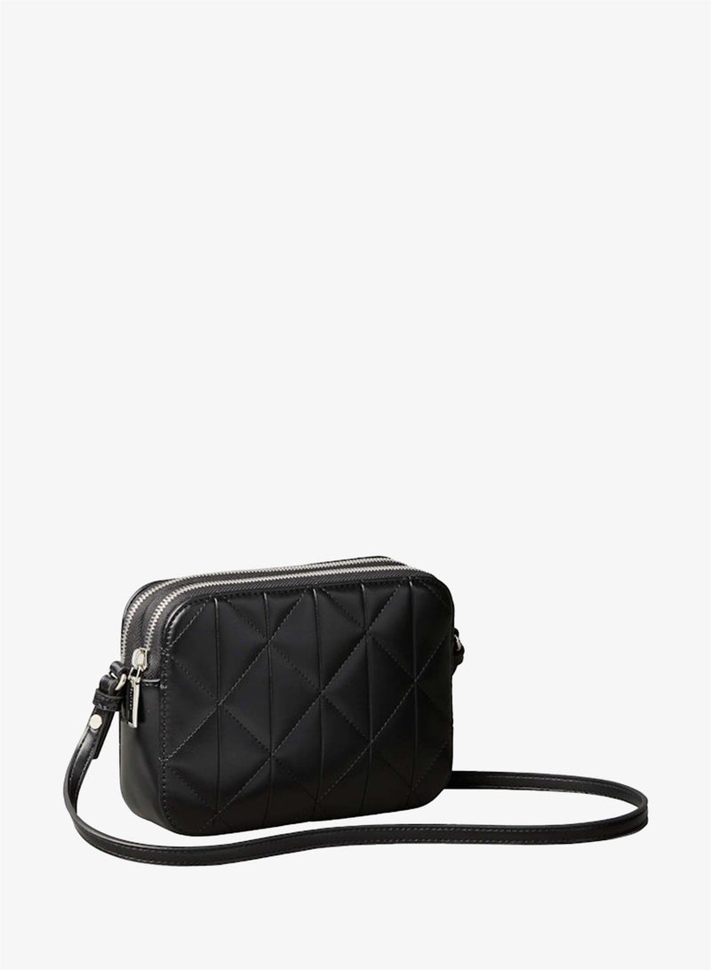 CALVIN KLEIN Double Zip Quilted Camera Bag - Image 3