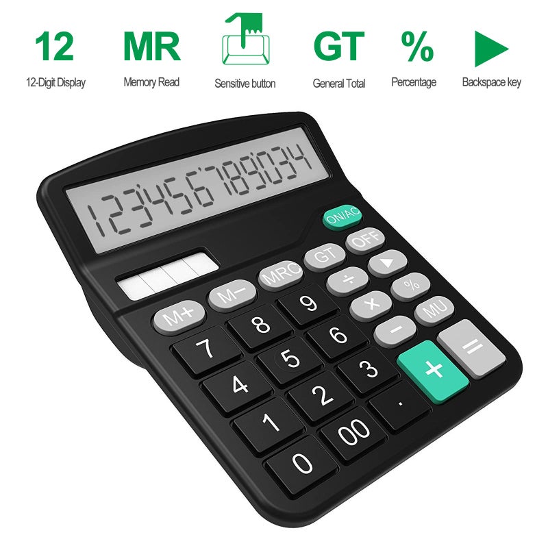 Helect Calculator, Standard Function Calculator (Black) - Image 5