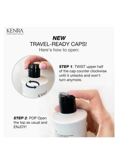 Kenra Kenra Moisture Shampoo | Boost Hydration | Improve Manageability and Shine | Nourish Dry Hair | Color Safe | Efforless Detangling | Normal to Dry Hair  - Image 4