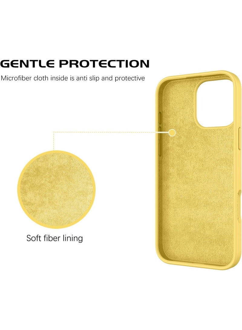 BORTONY iPhone 16 Pro Max Case Liquid Silicone Anti Scratch Anti Fingerprint Soft Silky Touch Shockproof Protective Cover for Apple iPhone 16 Pro Max - Image 3