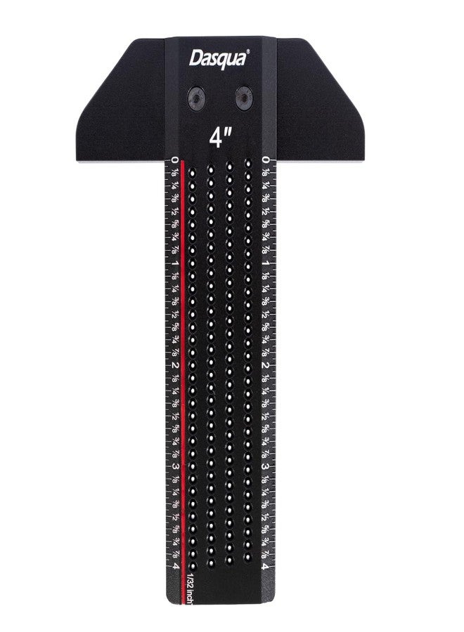 Dasqua 1804-5333 4-Inch T-Shaped Ruler with Marked Holes - Image 3
