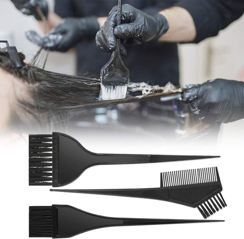 ECVV 8 Pieces Hair Dye Brush Set Brushes for Hair Salon Hair Color Brush Applicator Set Balayage Brush Hair Tint Brush Hair Dying Brush Hair Coloring Kit Dye Tools Hair Coloring Bleaching - Image 3