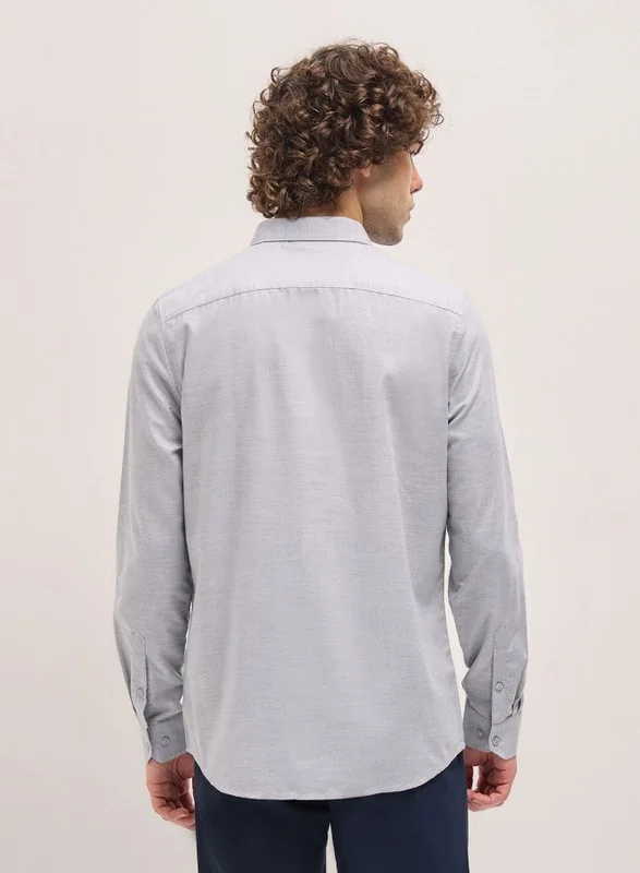 THE BEAR HOUSE Men's Shirt for Casual and Formal Wear | Classic Button-Down Style for Office, Daily Use, Travel, Events & All-Season Outfits | Versatile & Stylish Wardrobe Essential for Every Occasion