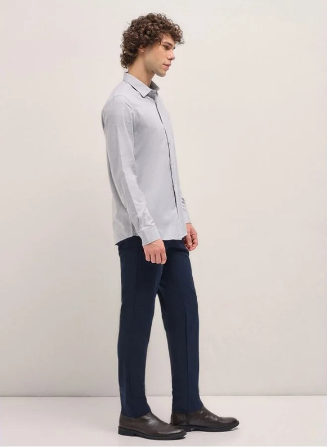 THE BEAR HOUSE Men's Shirt for Casual and Formal Wear | Classic Button-Down Style for Office, Daily Use, Travel, Events & All-Season Outfits | Versatile & Stylish Wardrobe Essential for Every Occasion