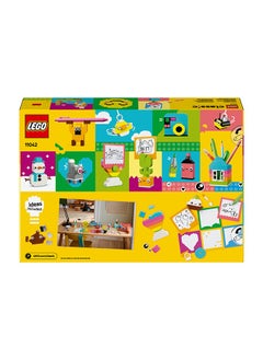 LEGO Classic Creative Happy Box, Assorted Colourful Bricks for Imaginative Play, Building Toys for 5 Plus Year Old, Girls and boys, Great for Kids Desk Accessories or Bedroom Decorations 11042 (680 pieces)  - Image 3