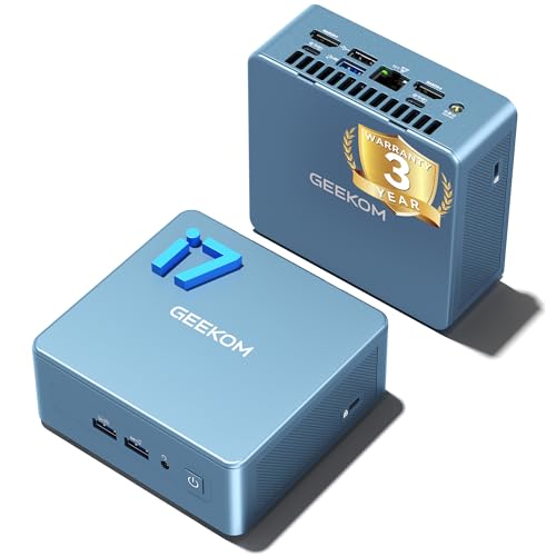 GEEKOM Mini PC IT12[Best Intel NUC12 Alternative],3-Year Quality Support,with 12th Gen Intel i7-1280P Mini Computers,32GB RAM/1TB NVMe SSD Windows 11 Pro Desktop PC,USB 4.0/2.5G LAN/8K/SD Solt - Image 1