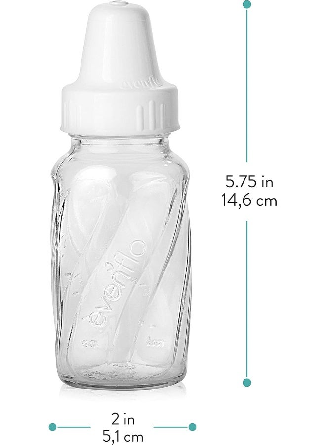 Evenflo Feeding Classic Glass Twist Bottles, 4 Ounce (Pack of 6) - Image 5