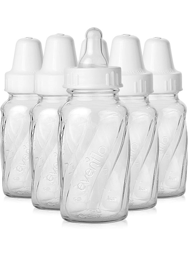 Evenflo Feeding Classic Glass Twist Bottles, 4 Ounce (Pack of 6) - Image 1